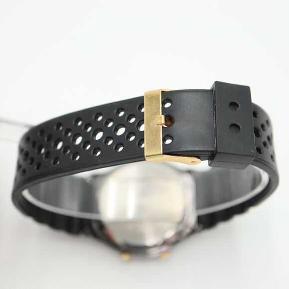 Vintage Digital Sports Watch 39mm Alarm Chrono Black Strap with New Battery - Picture 13 of 16